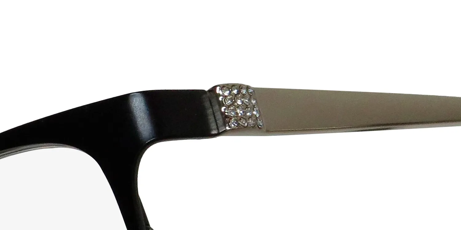Oscar de la Renta Osl 469 002 Eyeglasses Semi Matte Black 52mm 6