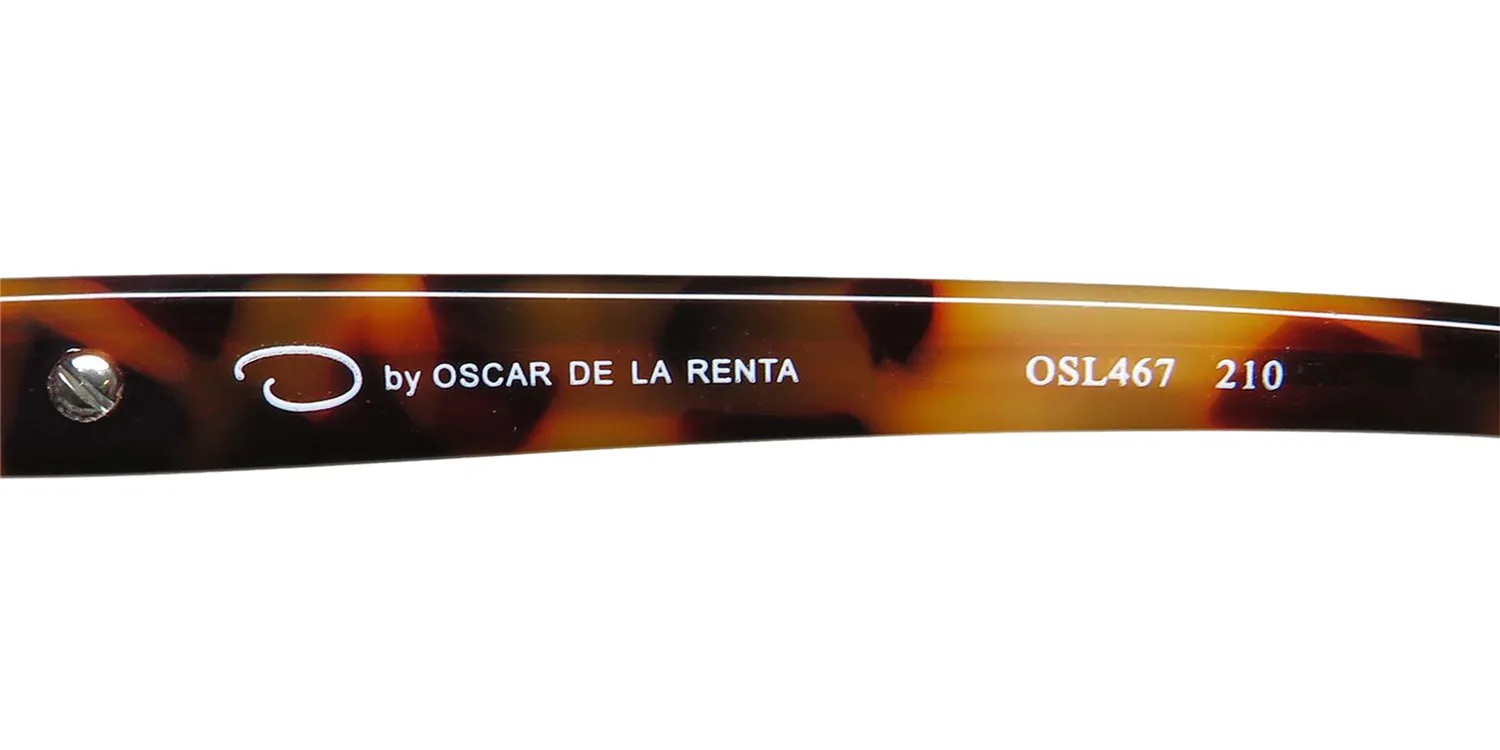 Oscar de la Renta Osl 467 210 Eyeglasses Shiny Brown 53mm 7