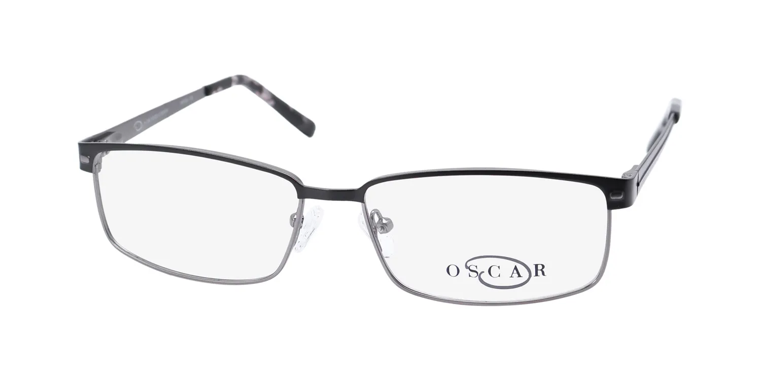 Oscar de la Renta Osm 826 002 Eyeglasses Semi Matte Black 56mm