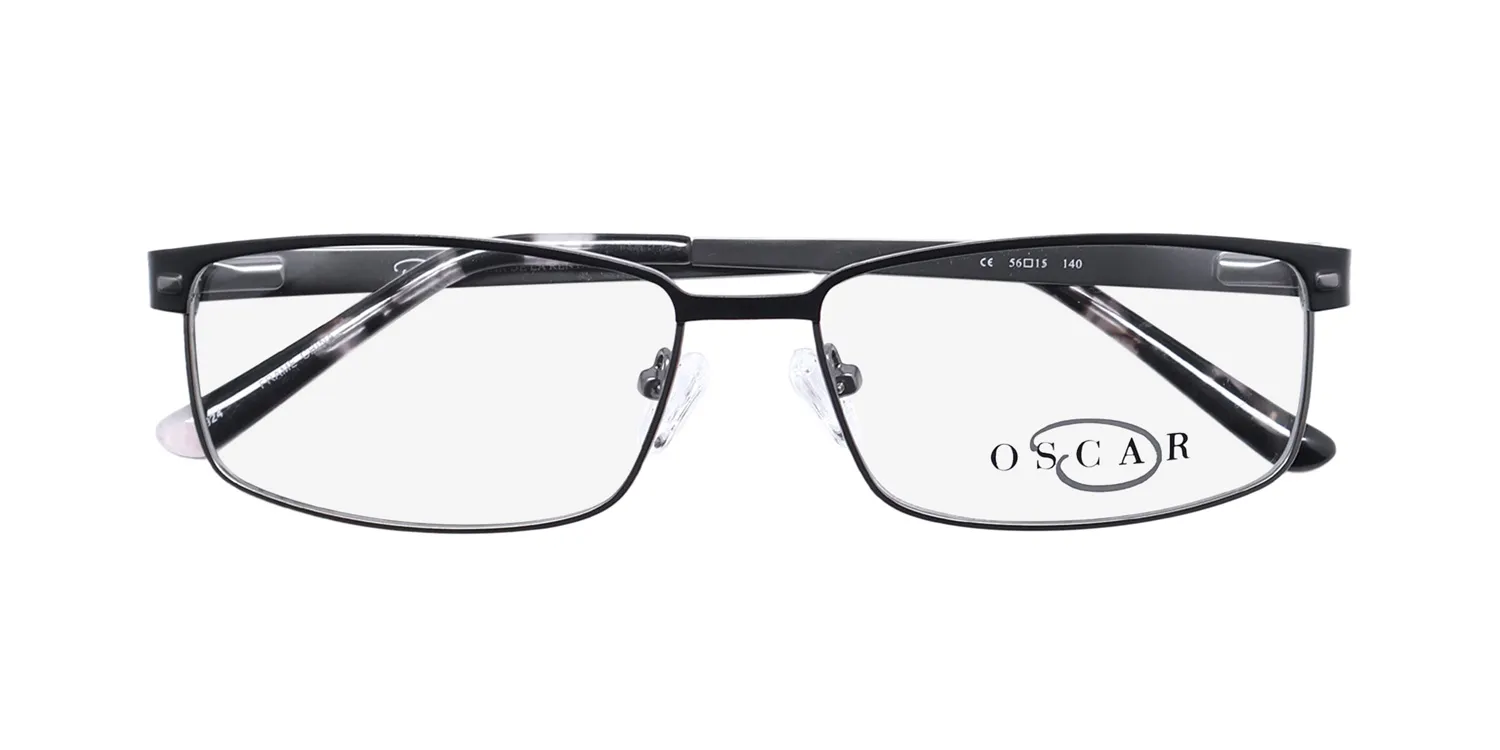 Oscar de la Renta Osm 826 002 Eyeglasses Semi Matte Black 56mm 2
