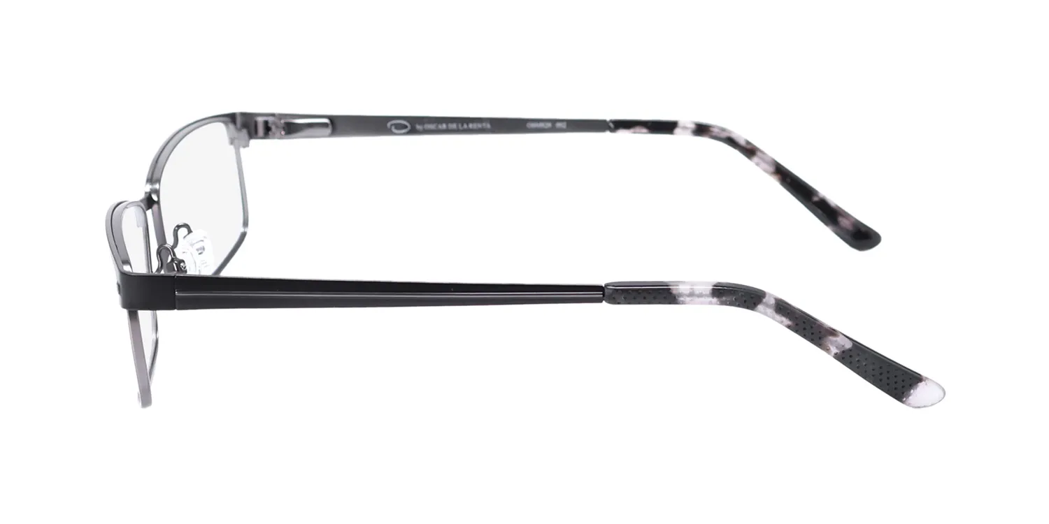 Oscar de la Renta Osm 826 002 Eyeglasses Semi Matte Black 56mm 4