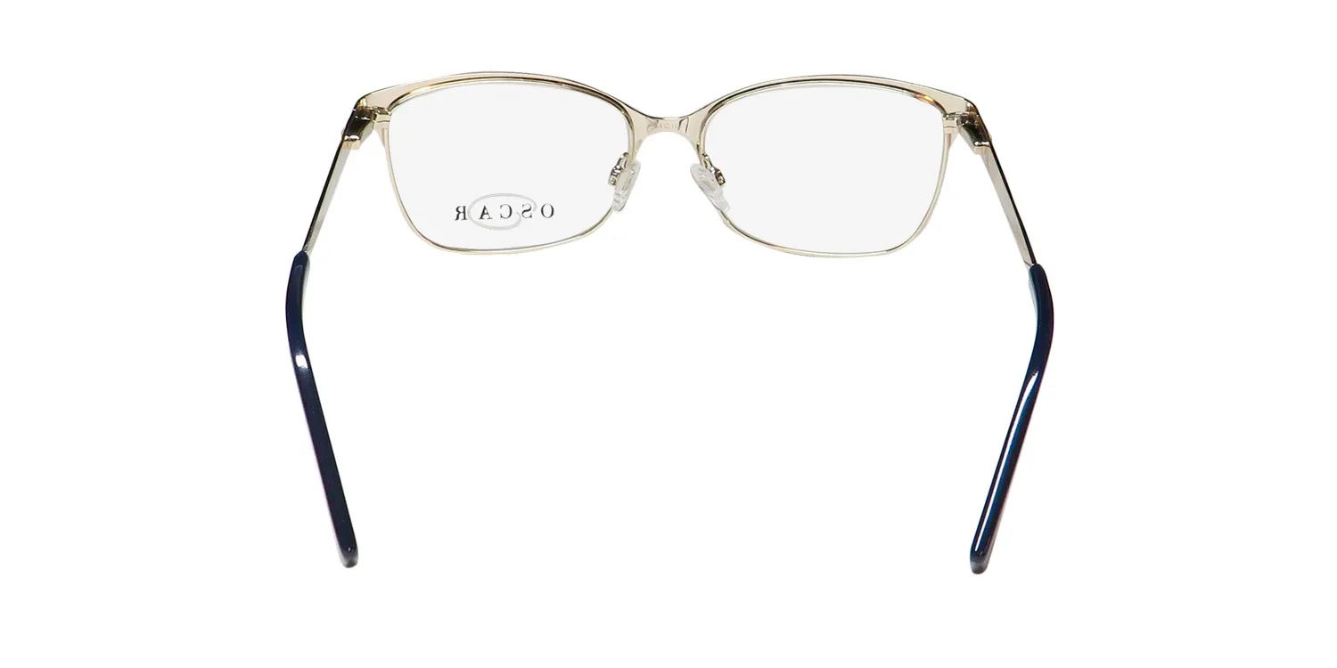 Oscar de la Renta Osl 473 320 Eyeglasses Matte Teal 54mm 5