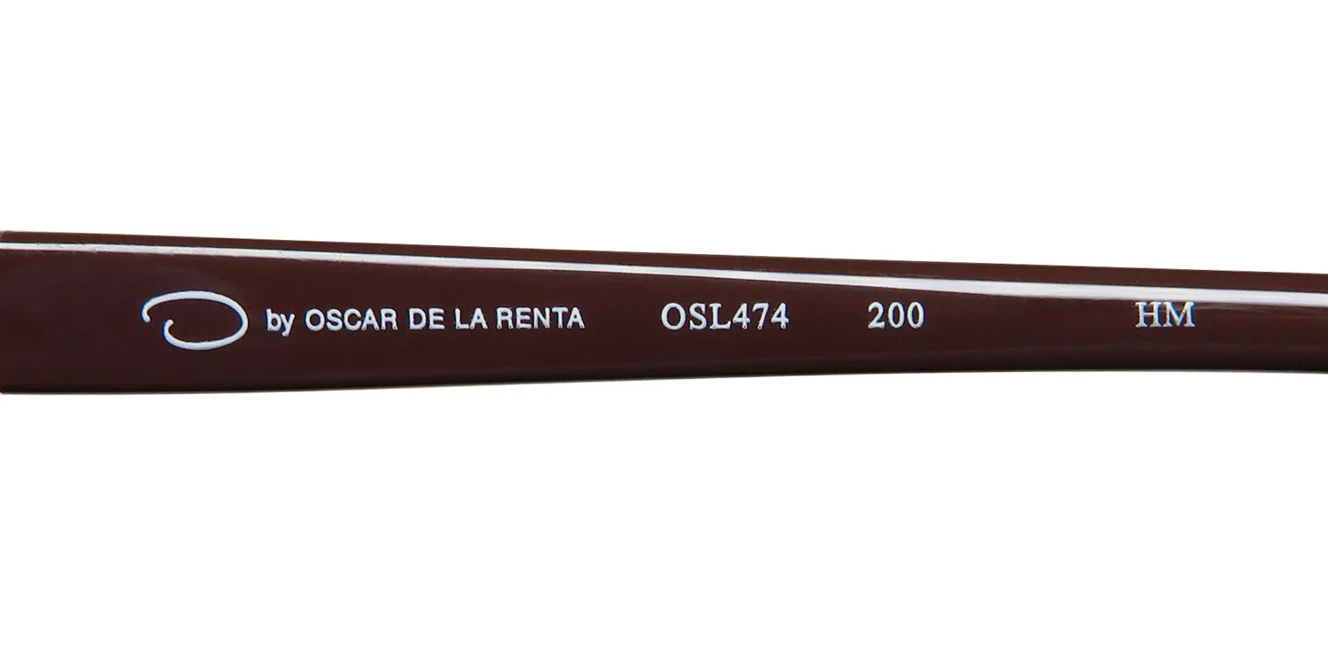 Oscar de la Renta Osl 474 200 Eyeglasses Brown Gradient 53mm 7