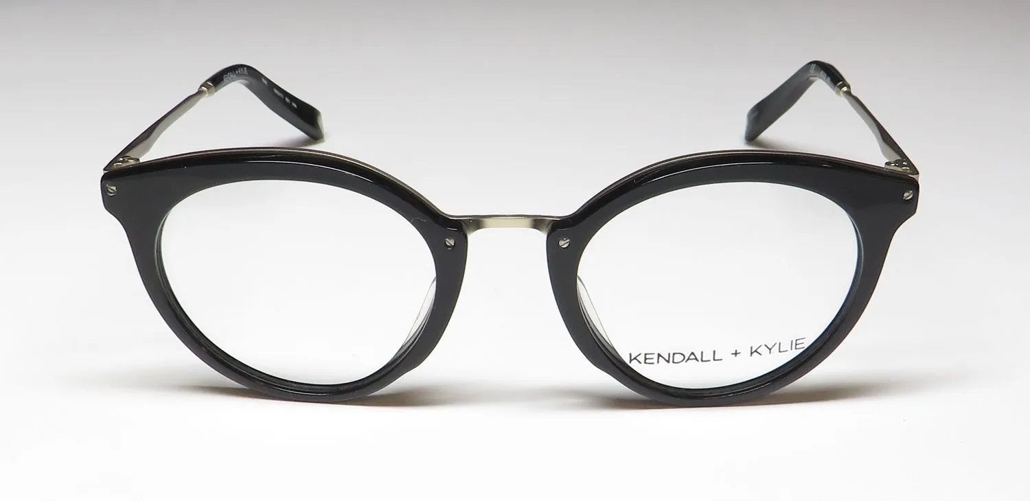 Kendall + Kylie Kko111 Rae 001 Eyeglasses Black 48mm 3
