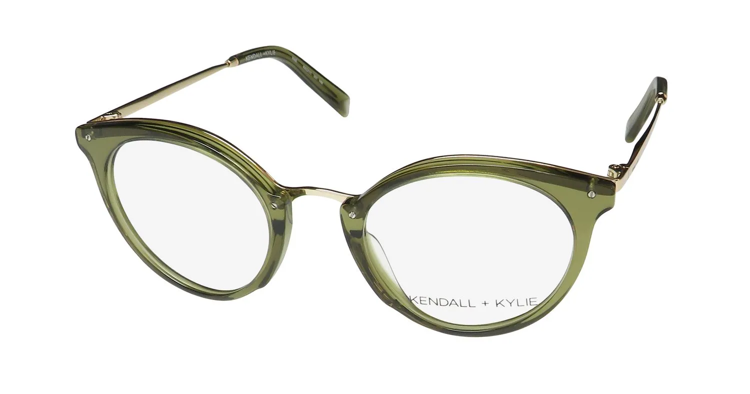 Kendall + Kylie Kko111 Rae 301 Eyeglasses Green 48mm