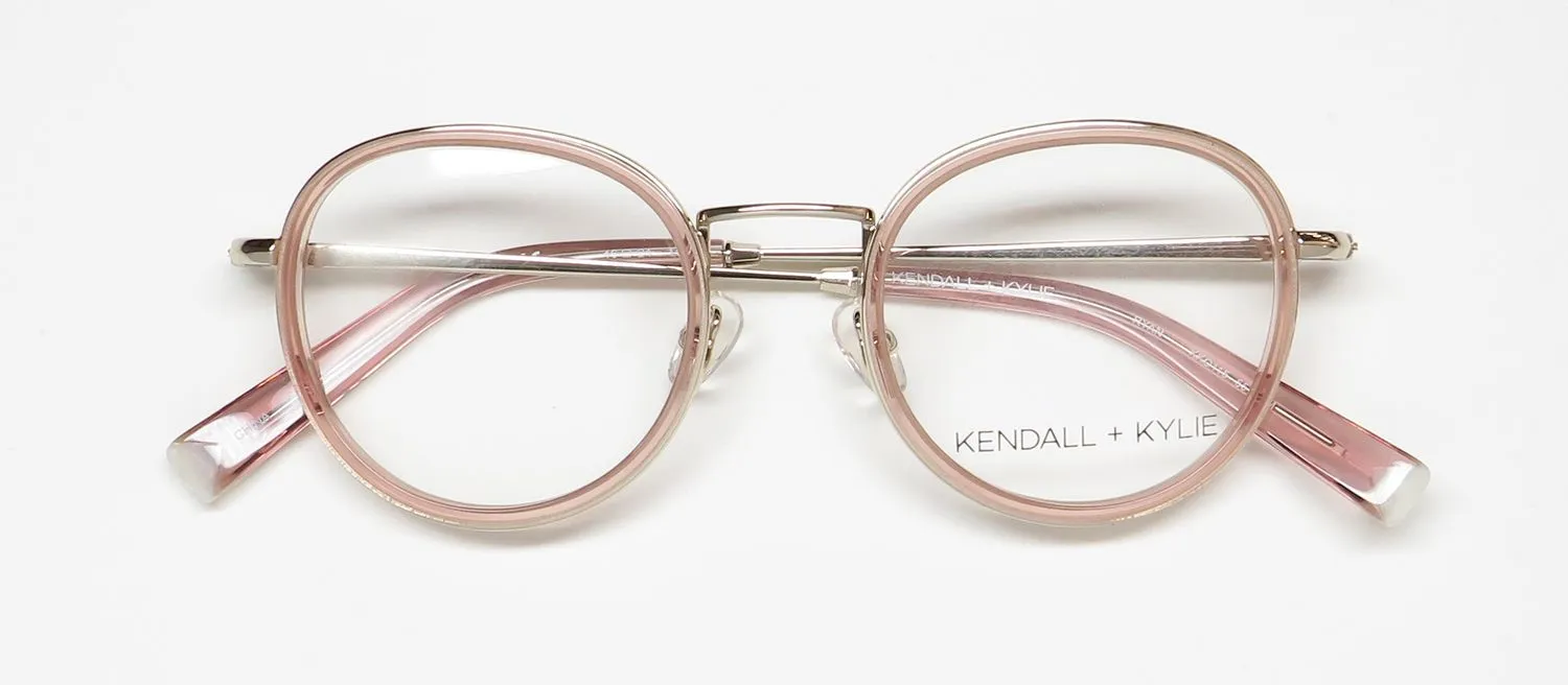 Kendall + Kylie Kko115 Ryan 651 Eyeglasses Blush 46mm 2