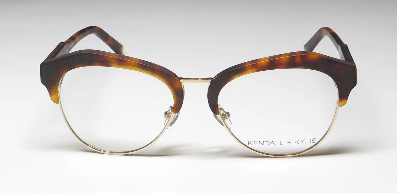 Kendall + Kylie Kko108 Olivia 215 Eyeglasses Dark Tortoise 52mm 3