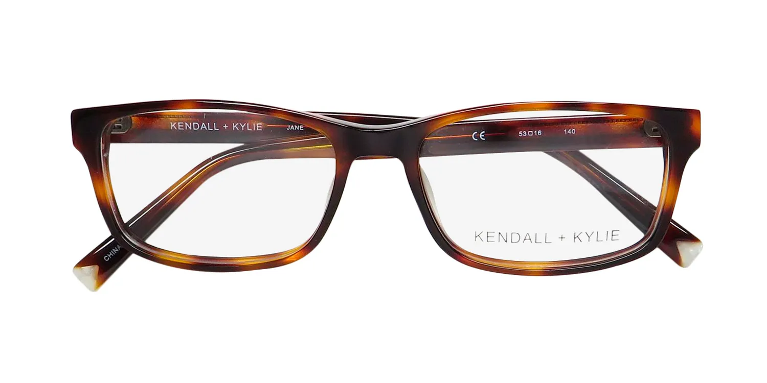 Kendall + Kylie Kko120 Jane 215 Eyeglasses Dark Tortoise 53mm 2