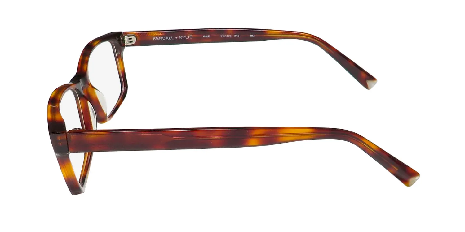 Kendall + Kylie Kko120 Jane 215 Eyeglasses Dark Tortoise 53mm 4