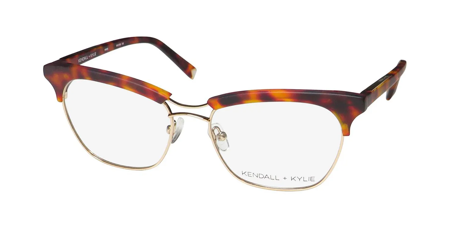 Kendall + Kylie Kko109 Piper 215 Eyeglasses Dark Tortoise 53mm