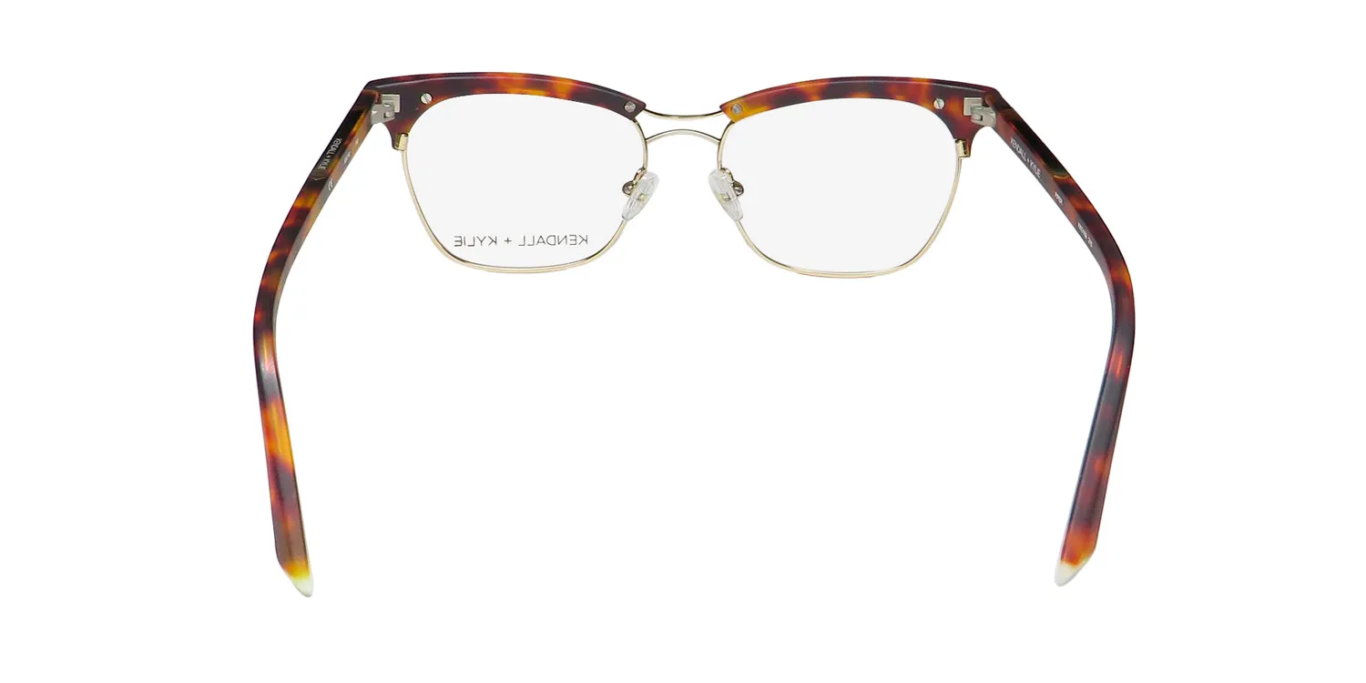 Kendall + Kylie Kko109 Piper 215 Eyeglasses Dark Tortoise 53mm 5