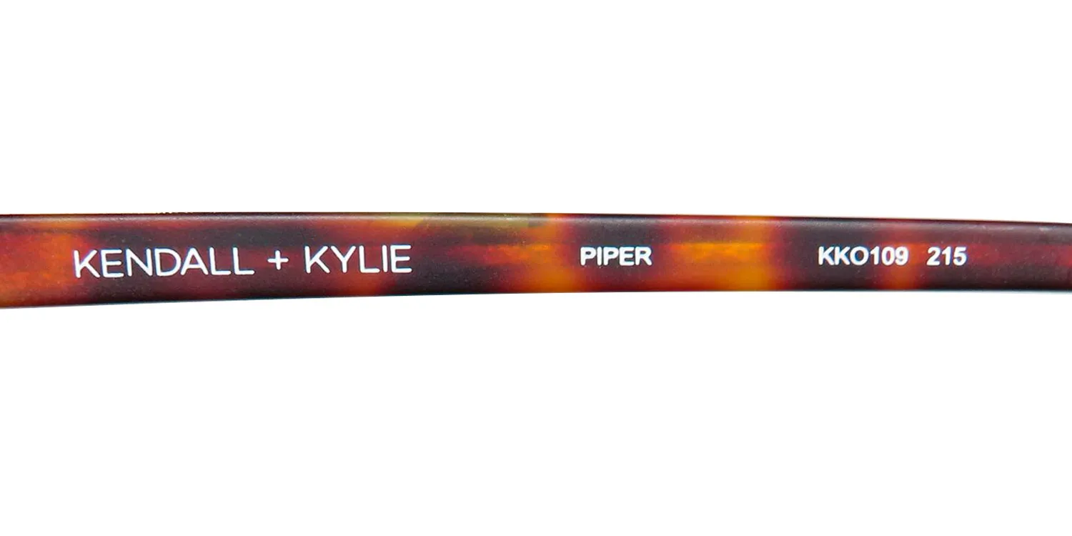 Kendall + Kylie Kko109 Piper 215 Eyeglasses Dark Tortoise 53mm 7