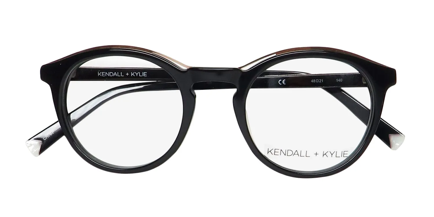 Kendall + Kylie Kko112 Noelle 001 Eyeglasses Black 48mm 2