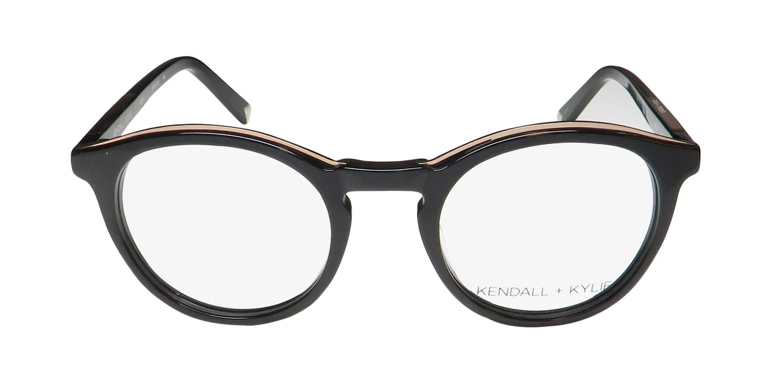 Kendall + Kylie Kko112 Noelle 001 Eyeglasses Black 48mm 3