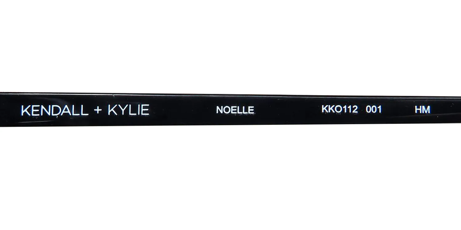 Kendall + Kylie Kko112 Noelle 001 Eyeglasses Black 48mm 7