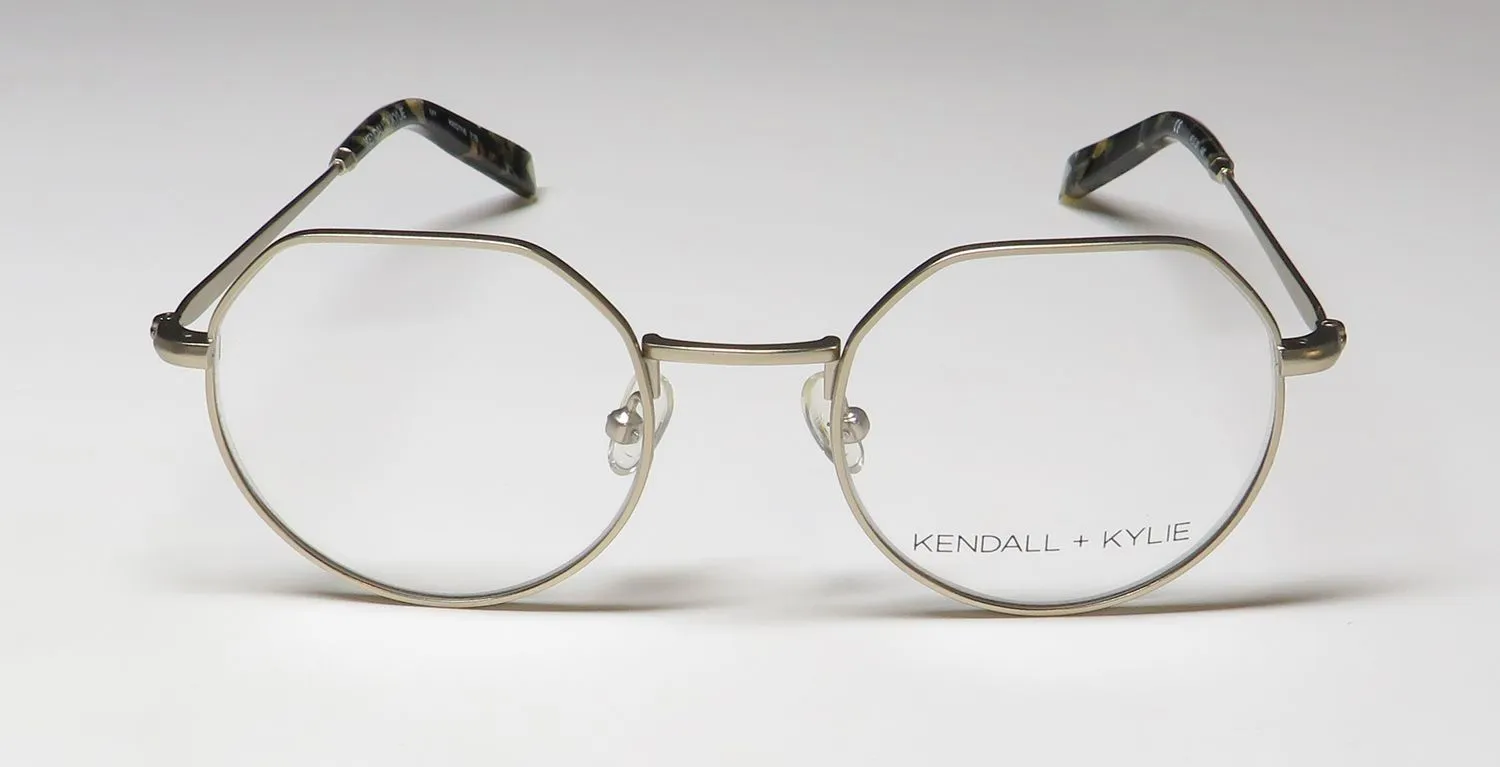 Kendall + Kylie Kko116 Ivy 718 Eyeglasses Gold 47mm 3