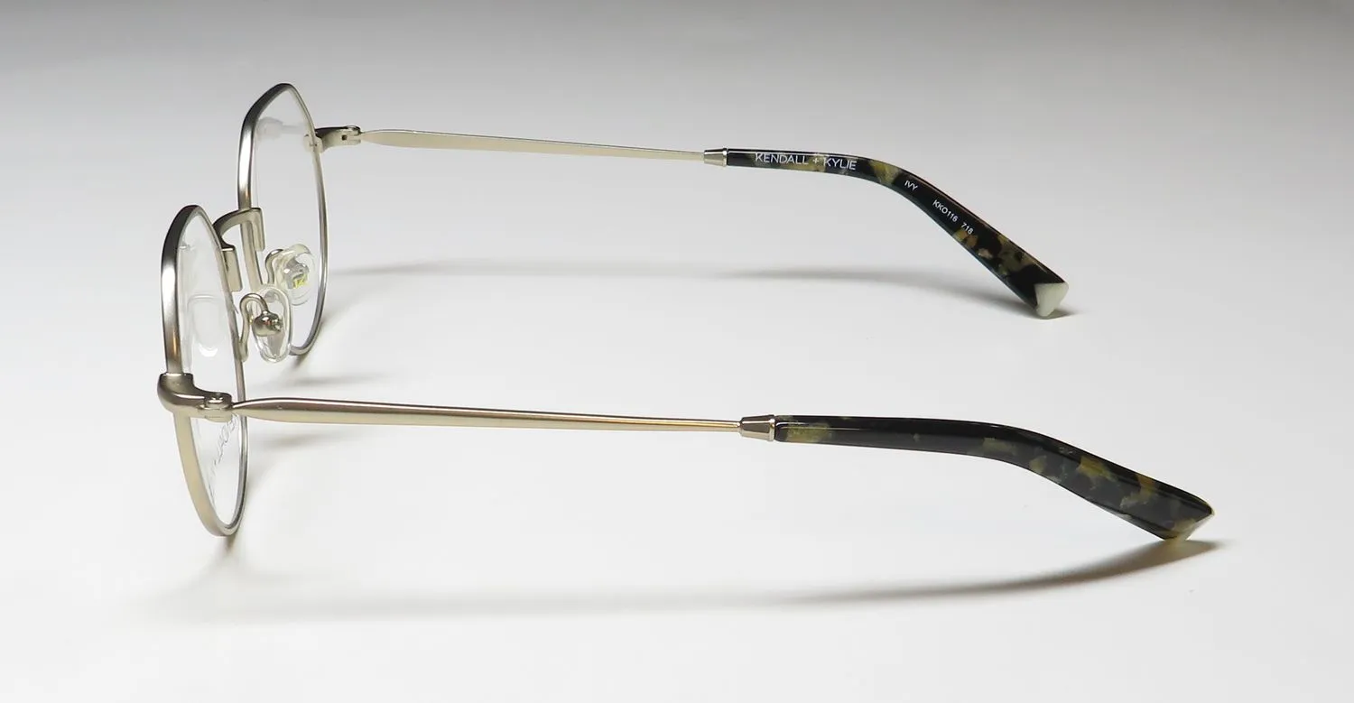 Kendall + Kylie Kko116 Ivy 718 Eyeglasses Gold 47mm 4