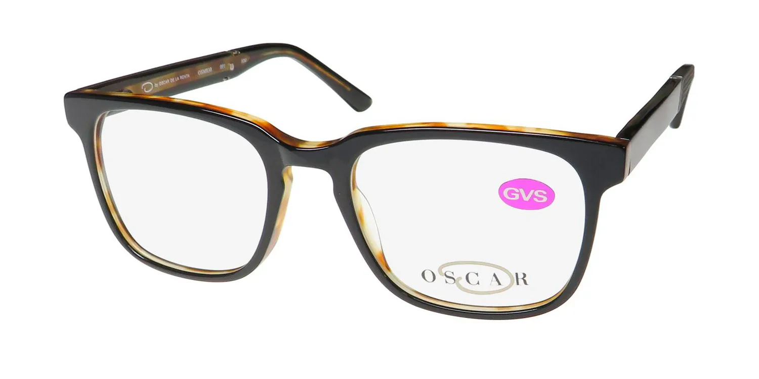 Oscar de la Renta Osm 830 001 Eyeglasses Black 50mm