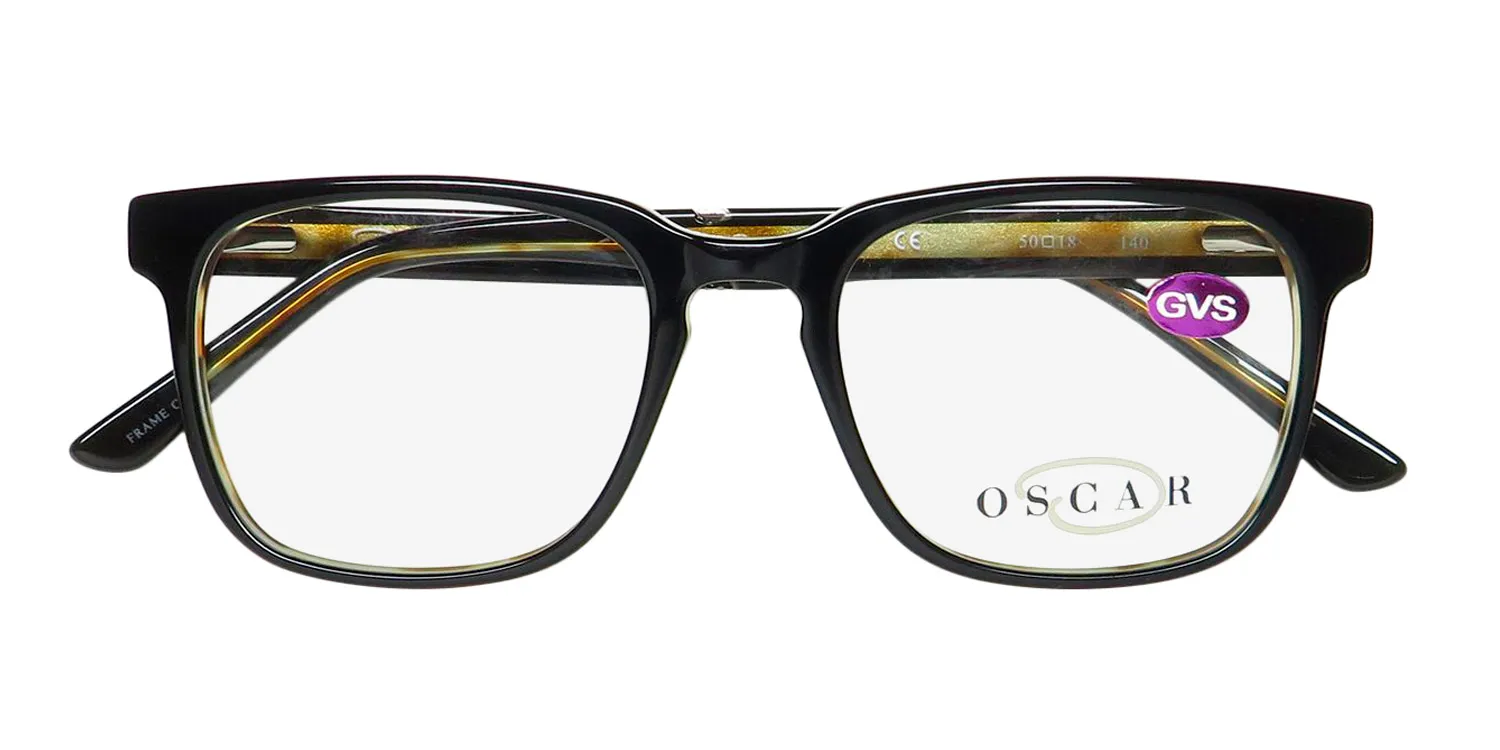 Oscar de la Renta Osm 830 001 Eyeglasses Black 50mm 2