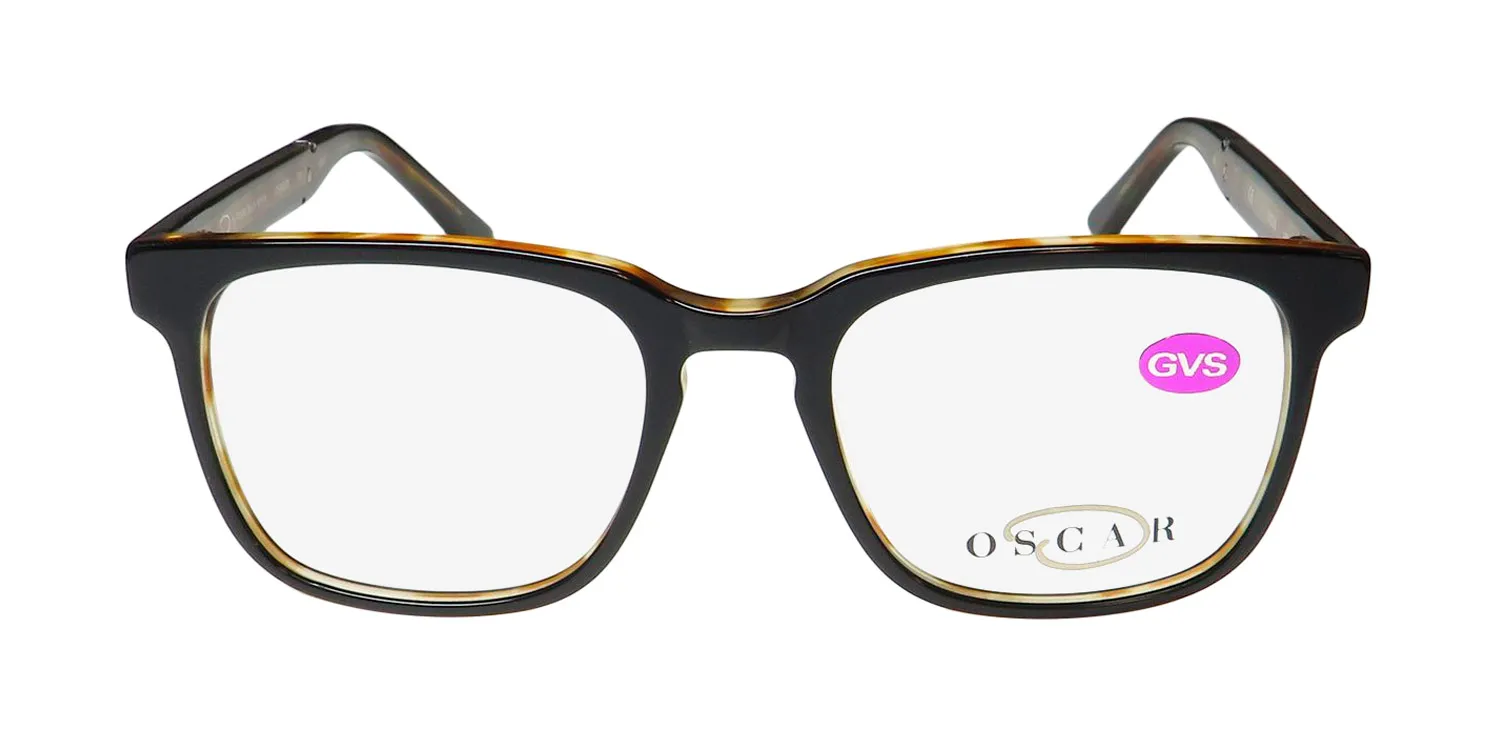 Oscar de la Renta Osm 830 001 Eyeglasses Black 50mm 3
