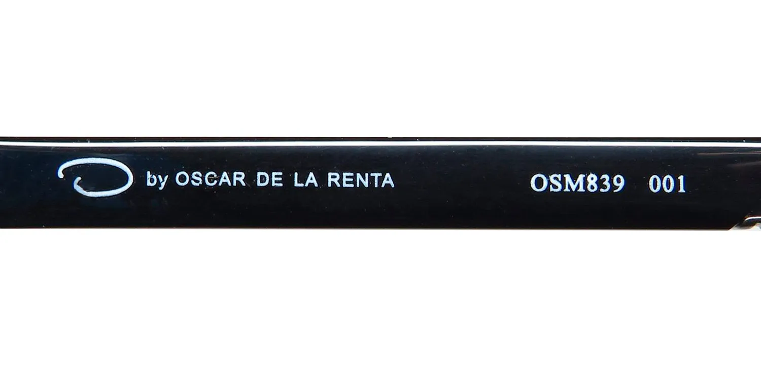 Oscar de la Renta Osm 839 001 Eyeglasses Shiny Black 53mm 7