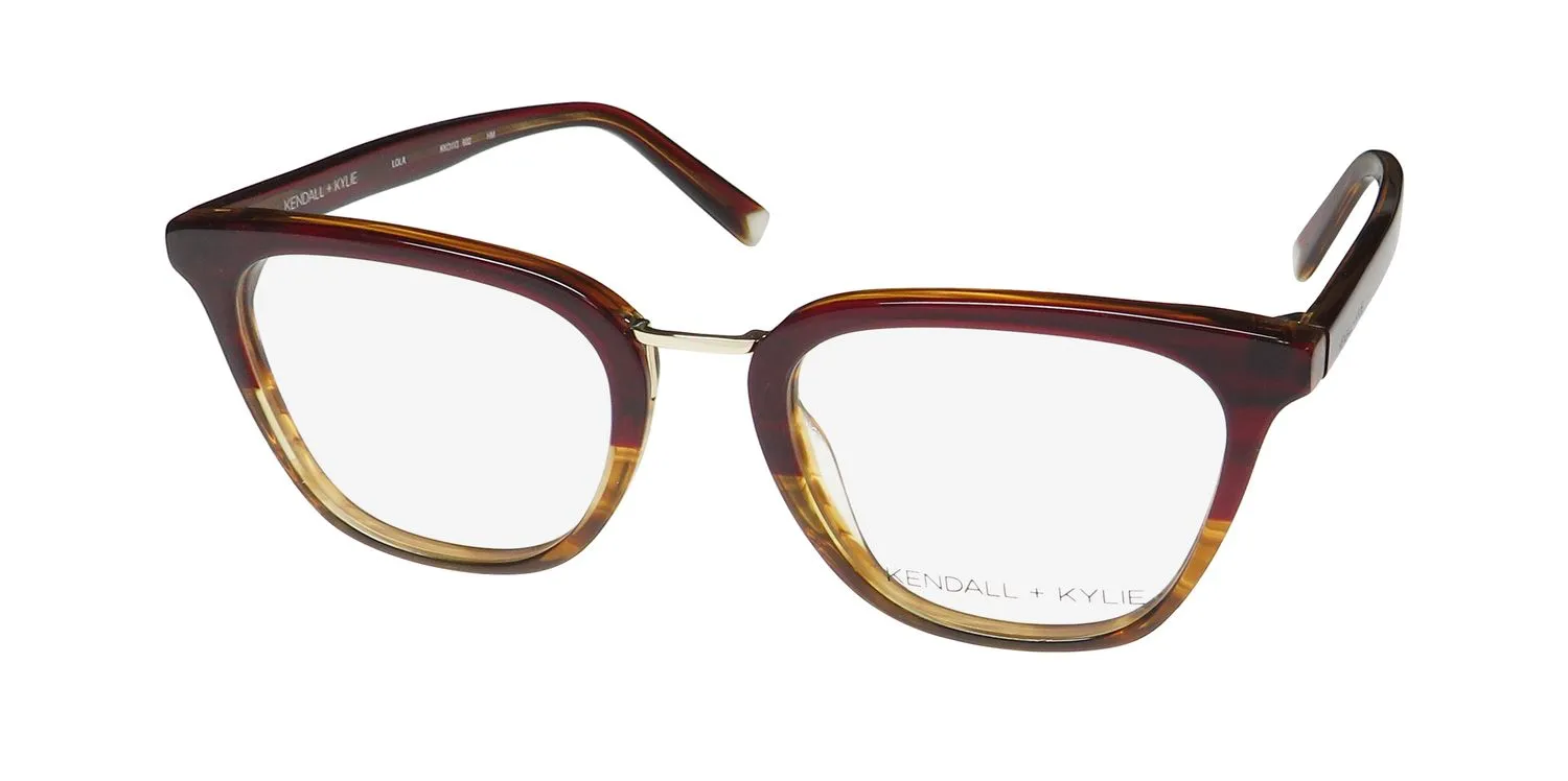 Kendall + Kylie Kko113 Lola 602 Eyeglasses Wine 50mm