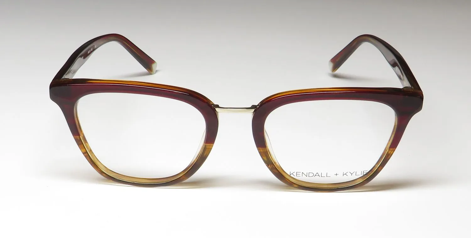 Kendall + Kylie Kko113 Lola 602 Eyeglasses Wine 50mm 3