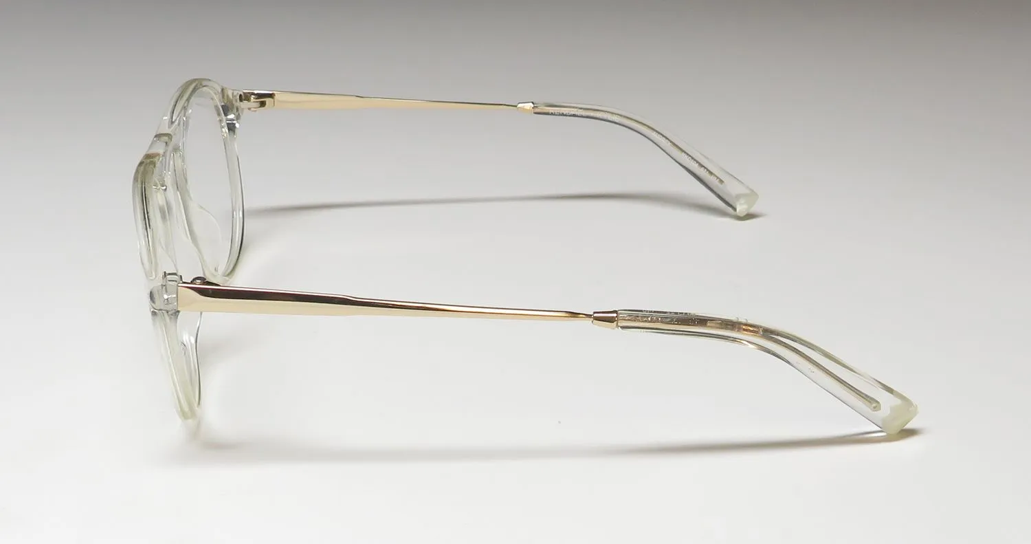 Kendall + Kylie Kko104 Audrey 971 Eyeglasses Crystal 50mm Unisex 4