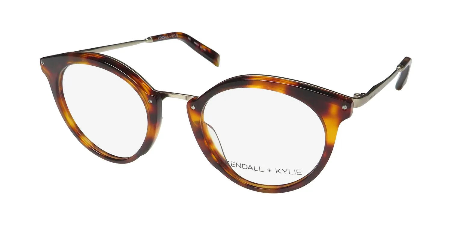 Kendall + Kylie Kko111 Rae 215 Eyeglasses Dark Tortoise 48mm
