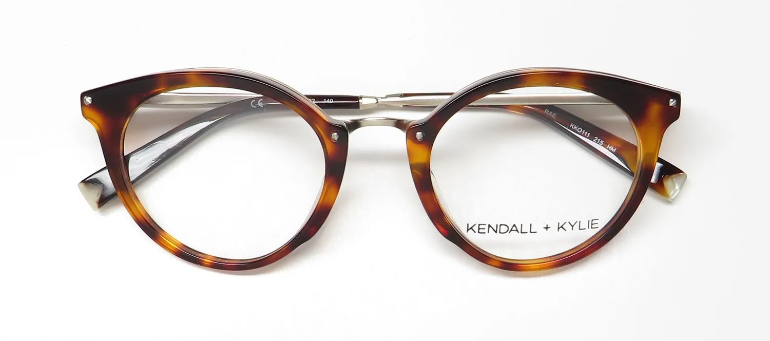 Kendall + Kylie Kko111 Rae 215 Eyeglasses Dark Tortoise 48mm 2