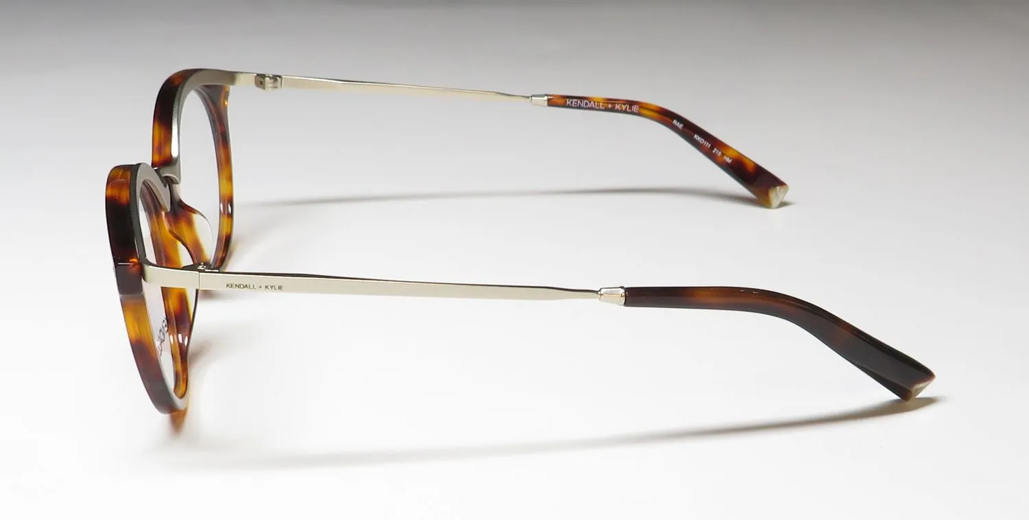Kendall + Kylie Kko111 Rae 215 Eyeglasses Dark Tortoise 48mm 4