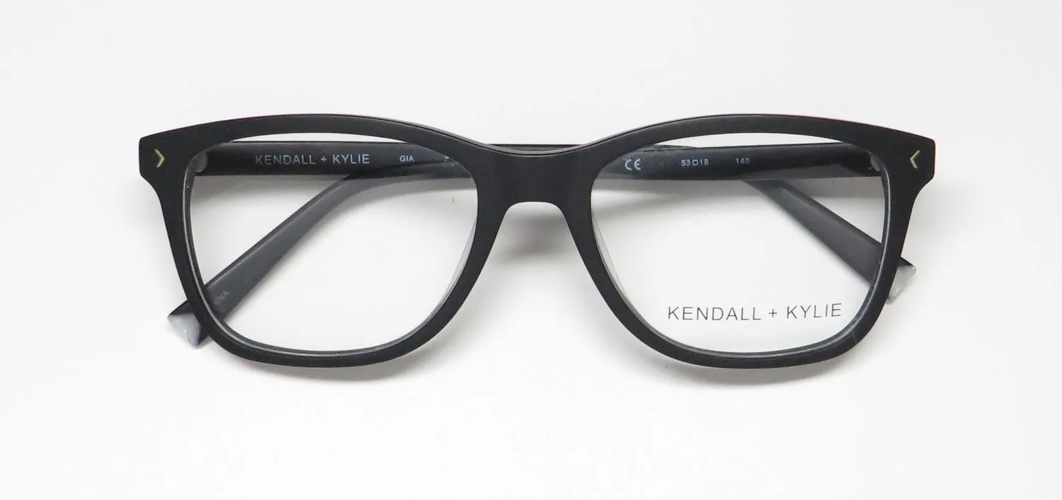 Kendall + Kylie Kko121 Gia 002 Eyeglasses Matte Black 53mm 2