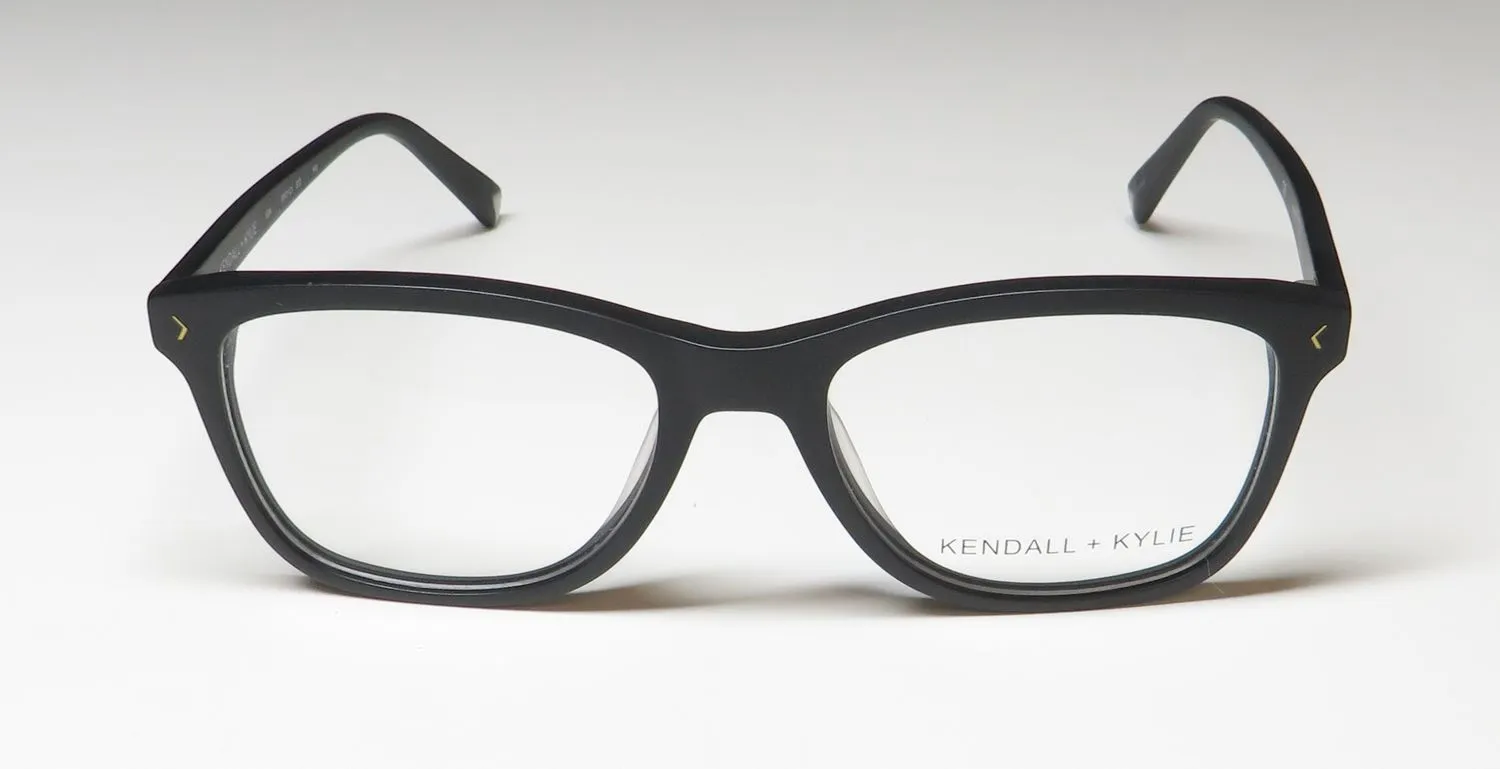 Kendall + Kylie Kko121 Gia 002 Eyeglasses Matte Black 53mm 3