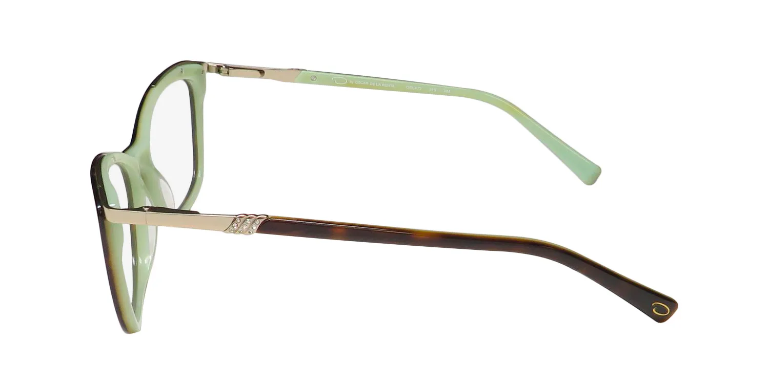 Oscar de la Renta Osl 472 215-1 Eyeglasses Tortoise 53mm 4