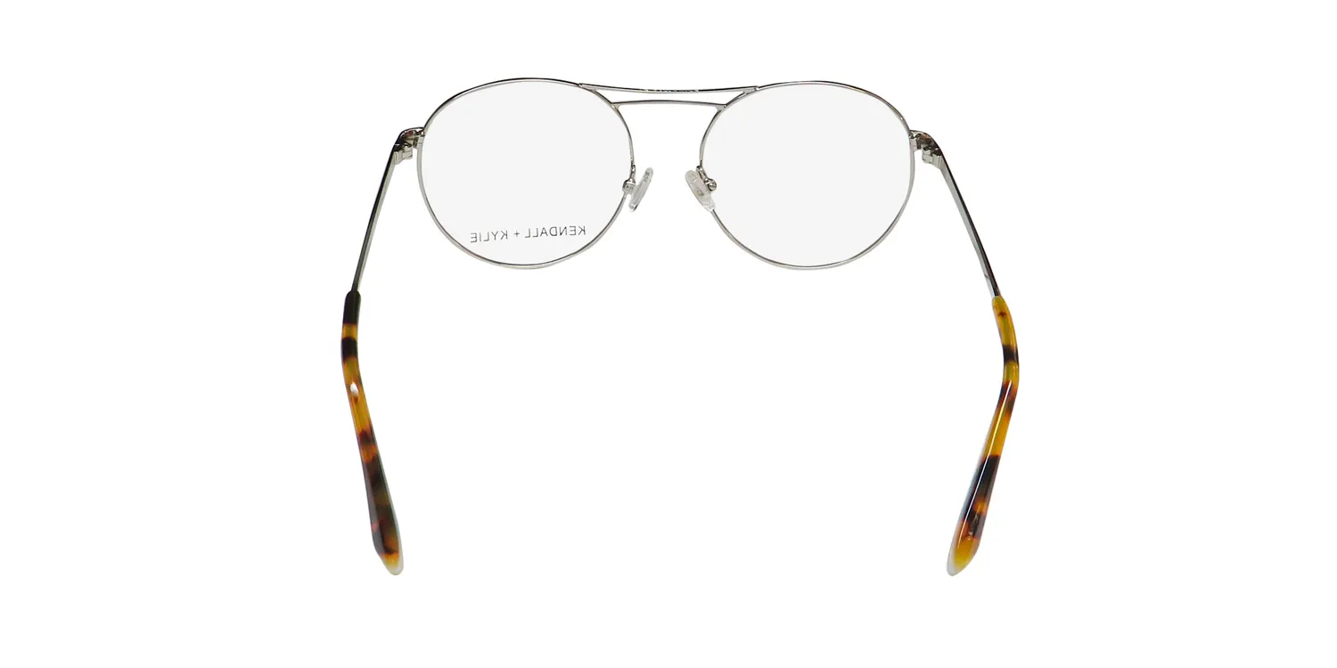 Kendall + Kylie Kko131 Nikki 045 Eyeglasses Silver 50mm 5