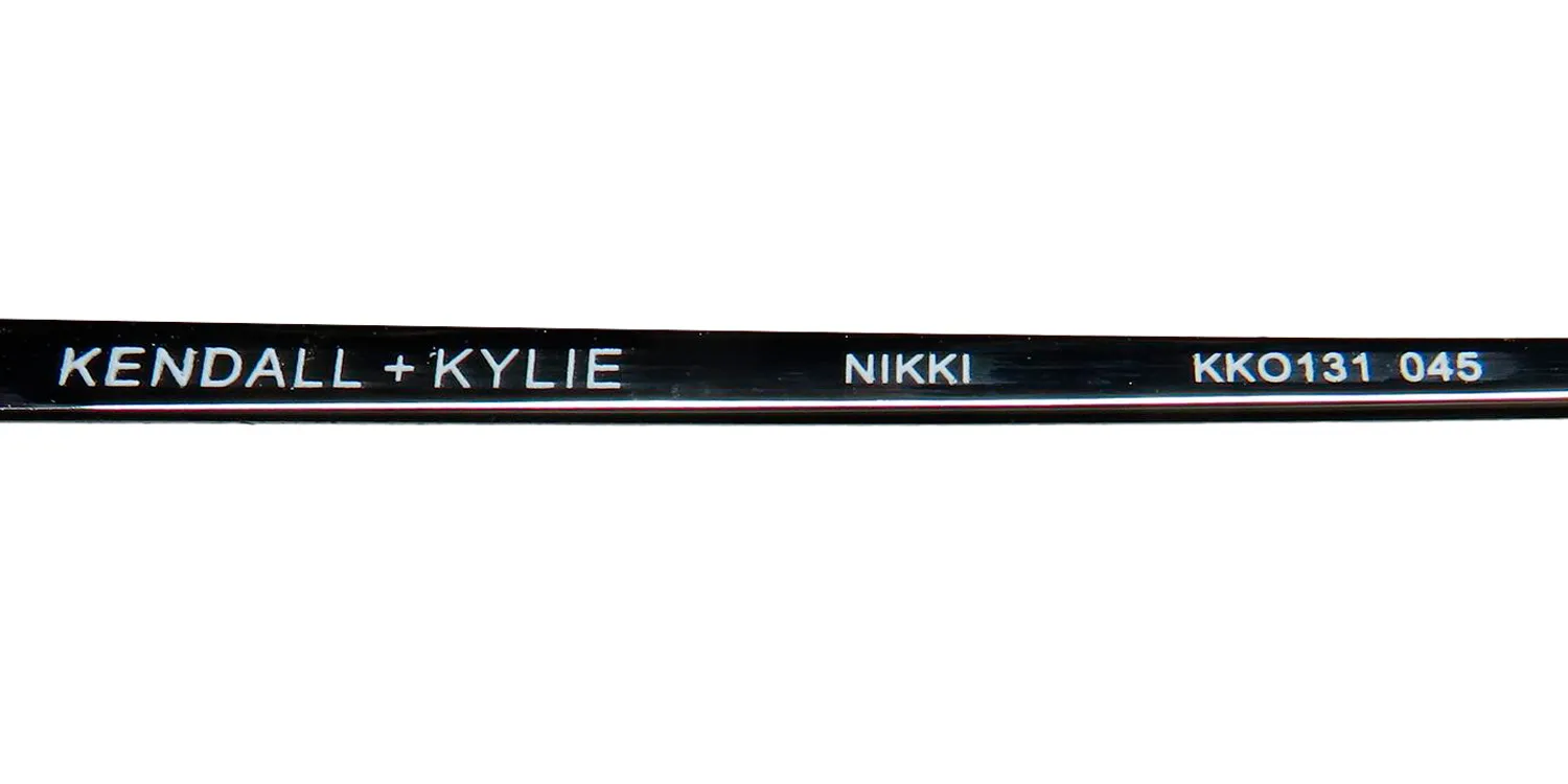Kendall + Kylie Kko131 Nikki 045 Eyeglasses Silver 50mm 7