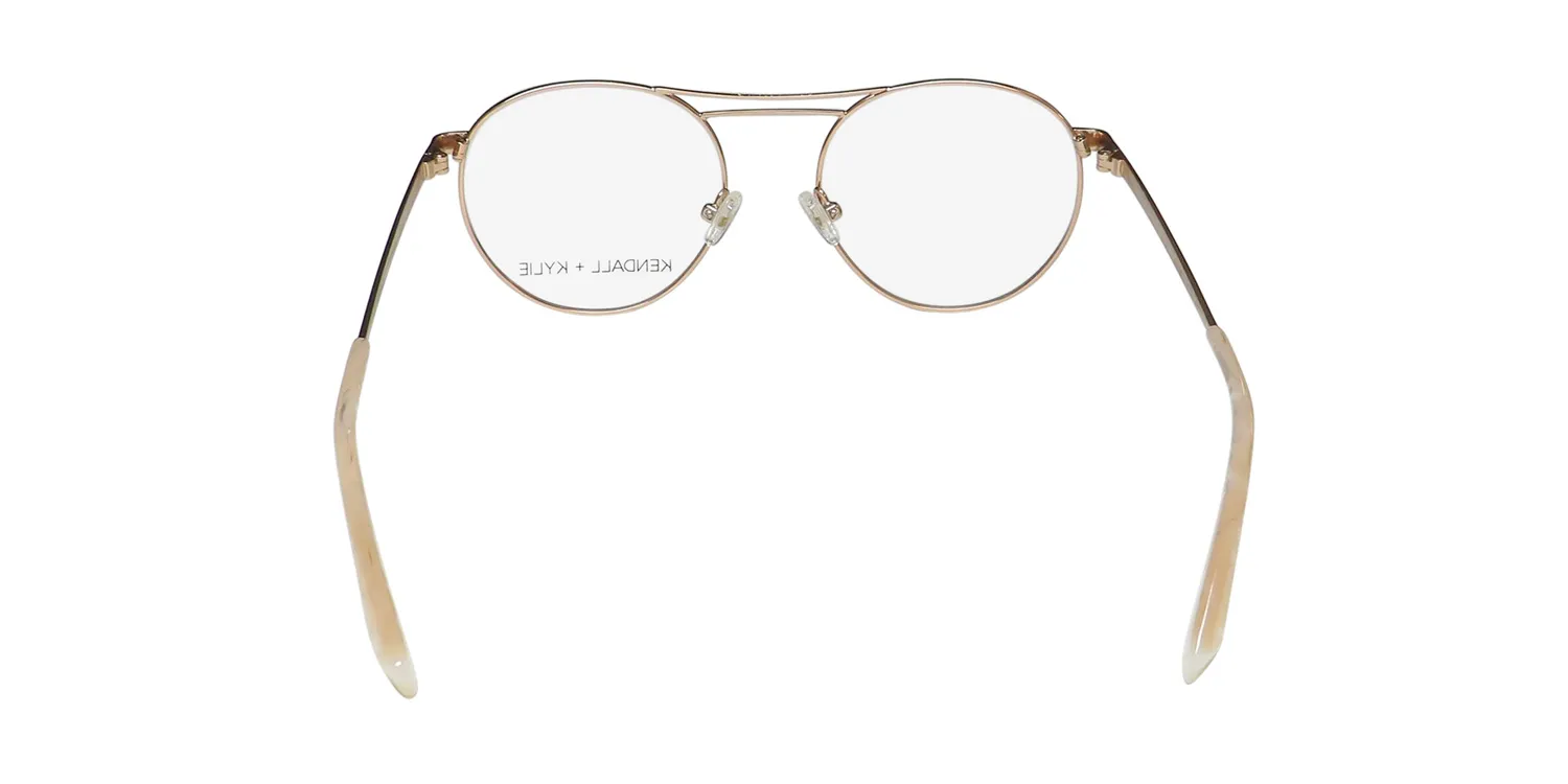 Kendall + Kylie Kko131 Nikki 780 Eyeglasses Rose Gold 50mm 5