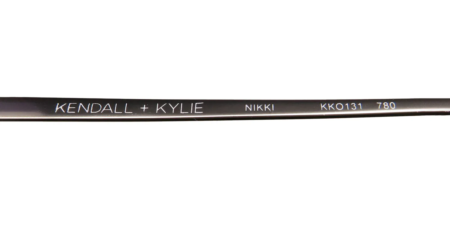 Kendall + Kylie Kko131 Nikki 780 Eyeglasses Rose Gold 50mm 7