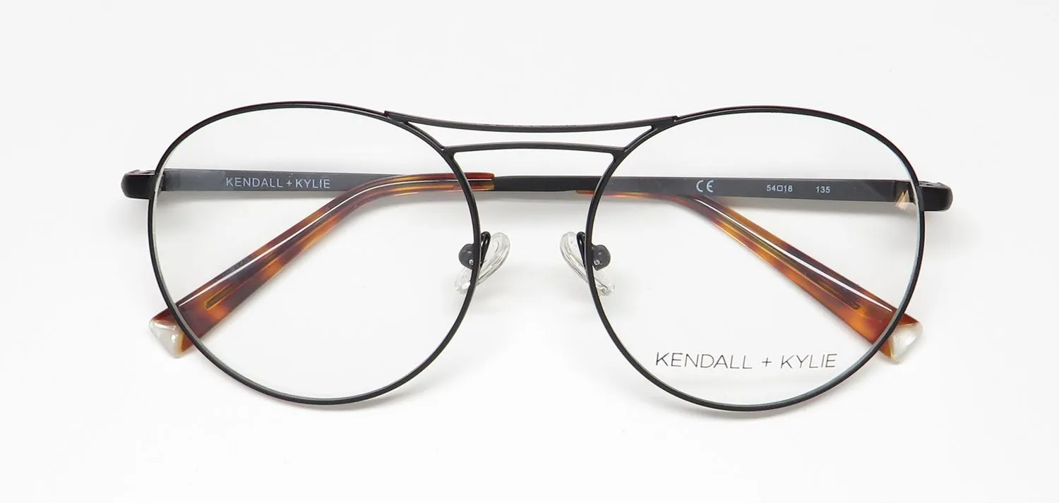 Kendall + Kylie Kko131 Nikki 001 Eyeglasses Black 54mm 2