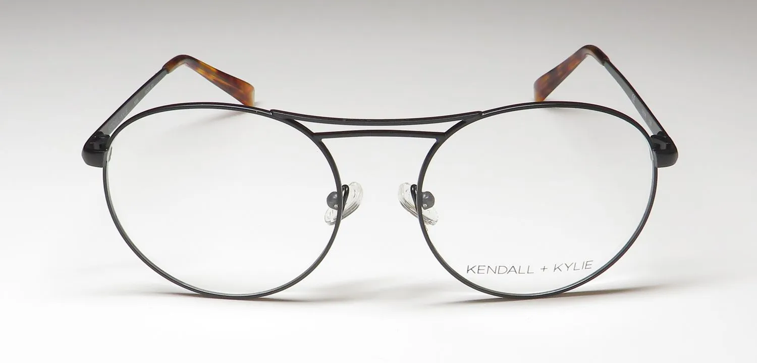 Kendall + Kylie Kko131 Nikki 001 Eyeglasses Black 54mm 3