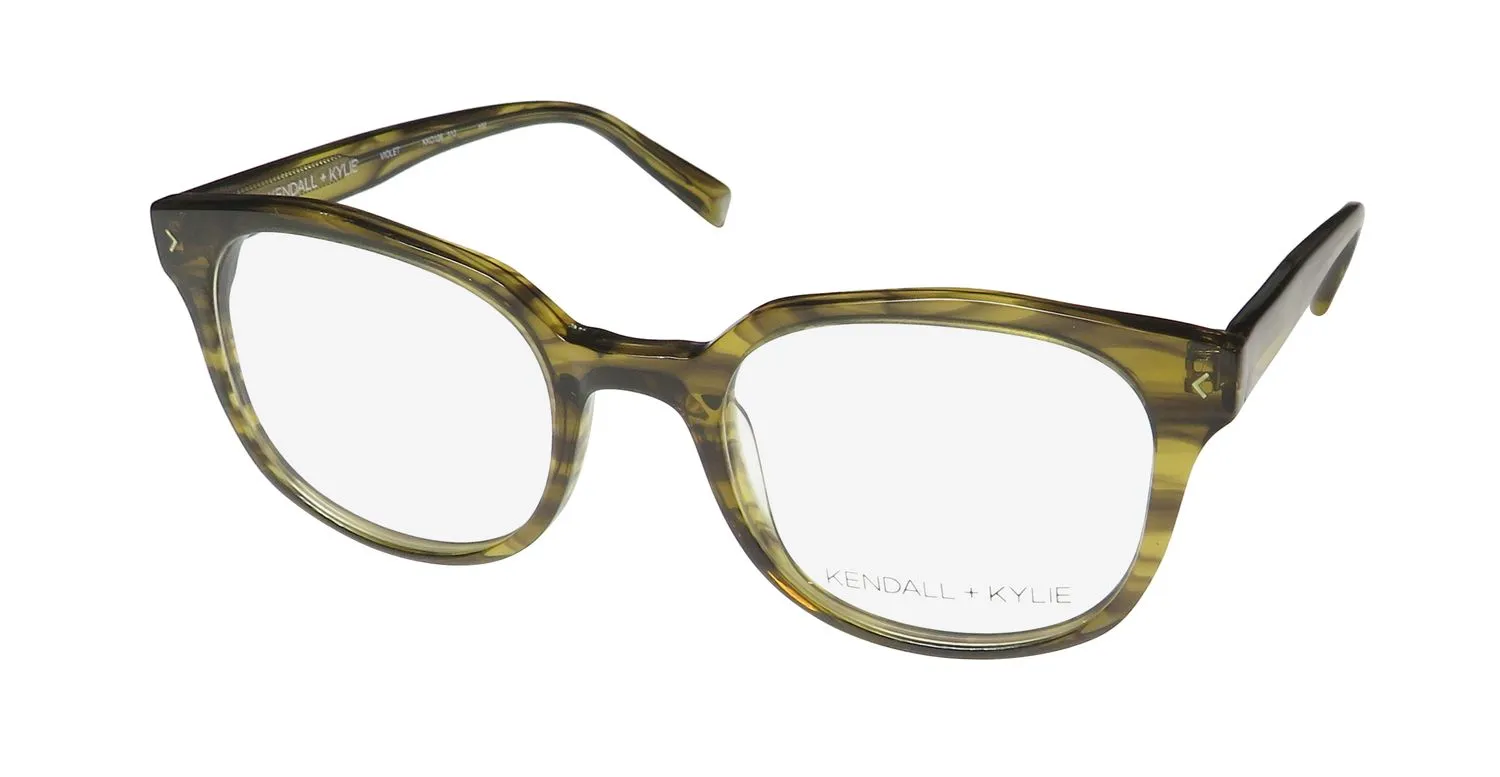 Kendall + Kylie Kko106 Violet 310 Eyeglasses Green 51mm