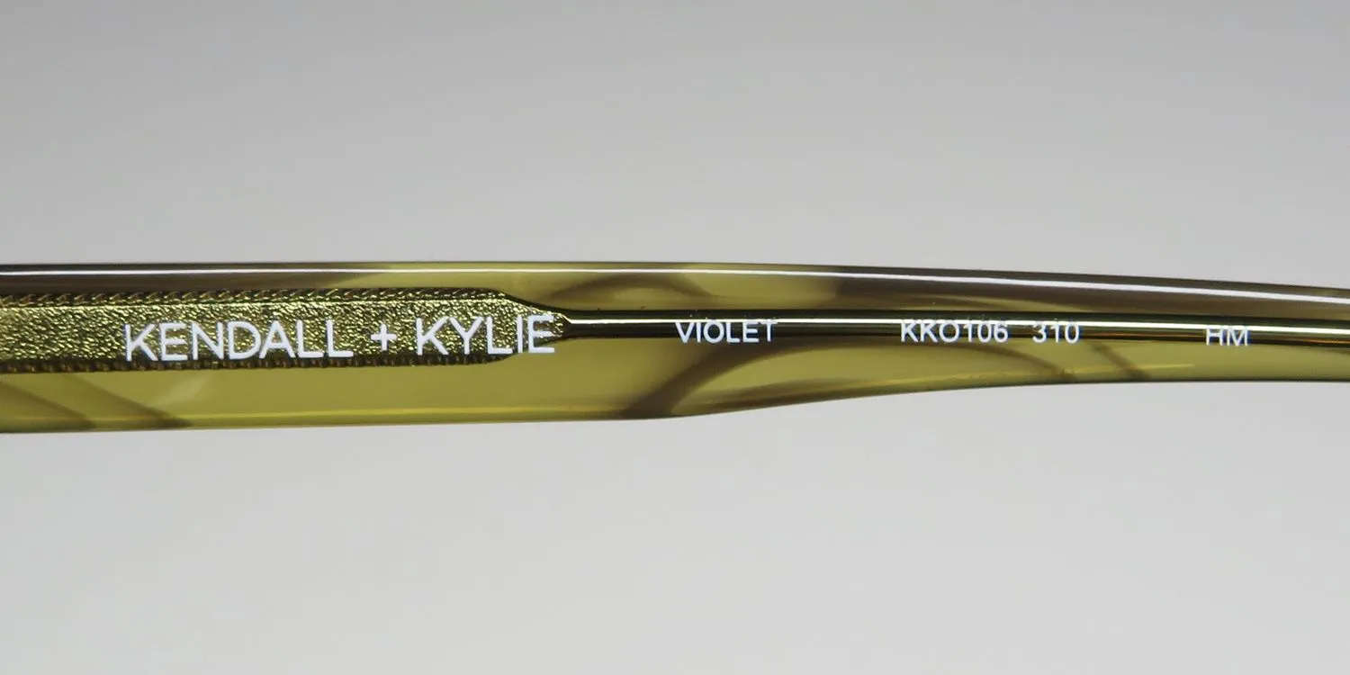 Kendall + Kylie Kko106 Violet 310 Eyeglasses Green 51mm 7