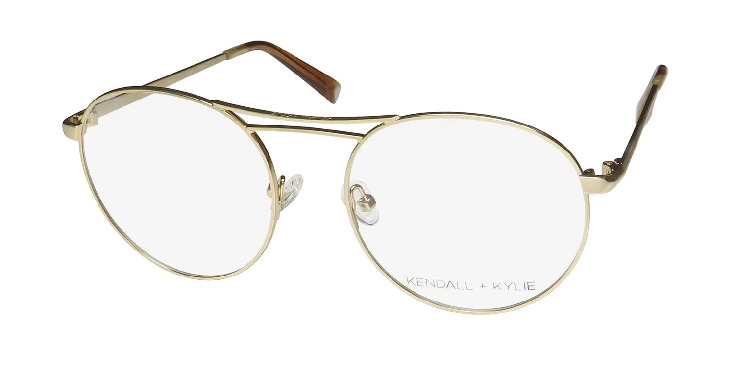 Kendall + Kylie Kko131 Nikki 730 Eyeglasses Gold 54mm