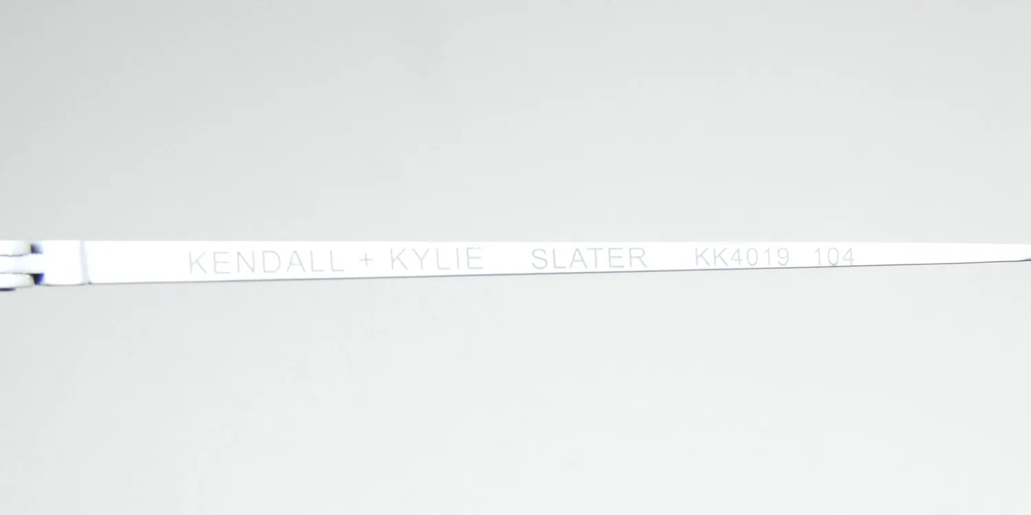 Kendall + Kylie Kk4019 Slater 104 Sunglasses Shiny White 35mm 7