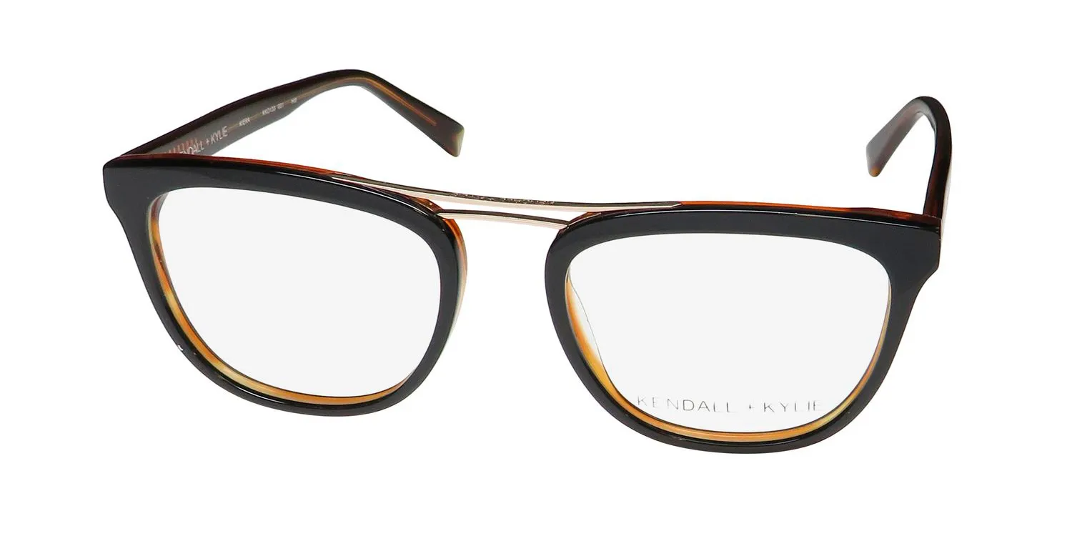 Kendall + Kylie Kko133 Kiera 001 Eyeglasses Black 51mm