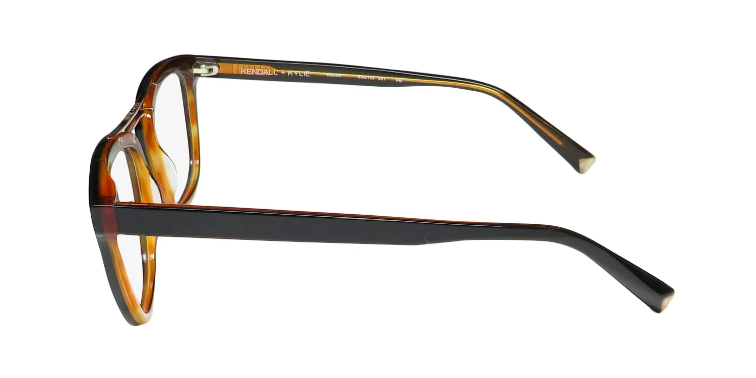 Kendall + Kylie Kko133 Kiera 001 Eyeglasses Black 51mm 4