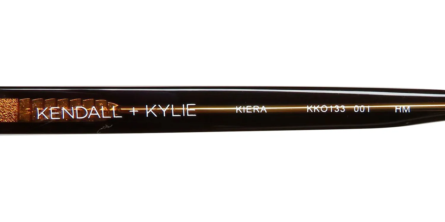 Kendall + Kylie Kko133 Kiera 001 Eyeglasses Black 51mm 7
