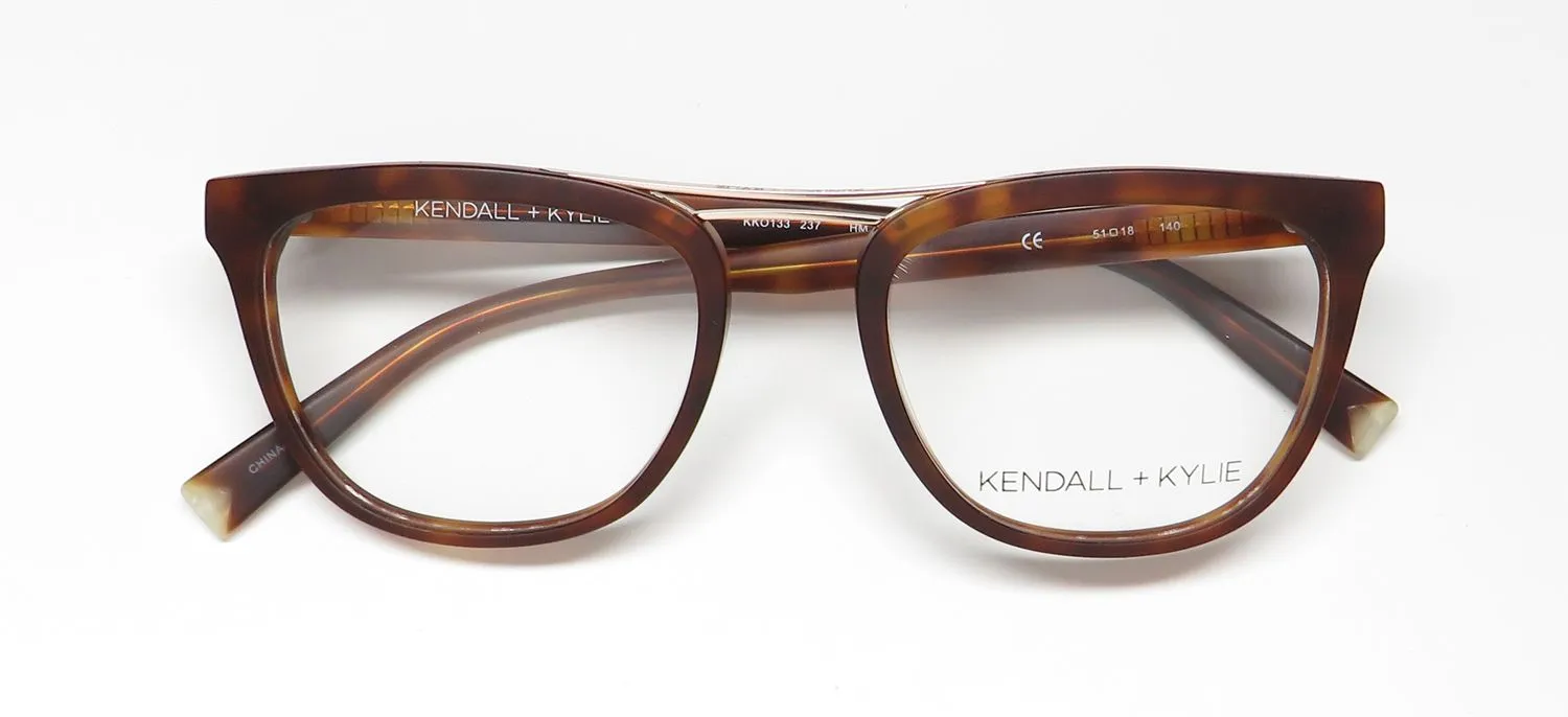 Kendall + Kylie Kko133 Kiera 237 Eyeglasses Tortoise 51mm 2