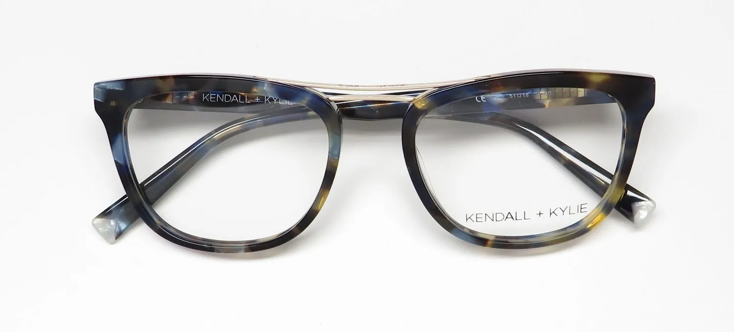 Kendall + Kylie Kko133 Kiera 423 Eyeglasses Blue 51mm 2