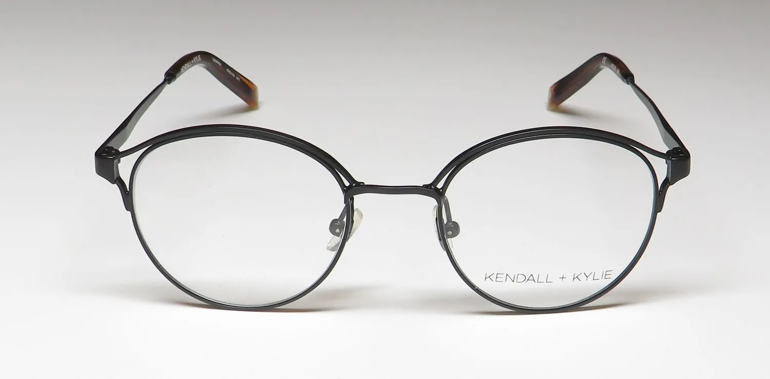 Kendall + Kylie Kko139 Samara 001 Eyeglasses Black 49mm 3